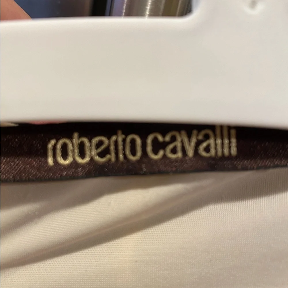 Roberto Cavalli Black and White Zebra Mini Dress - Picture 3 of 6
